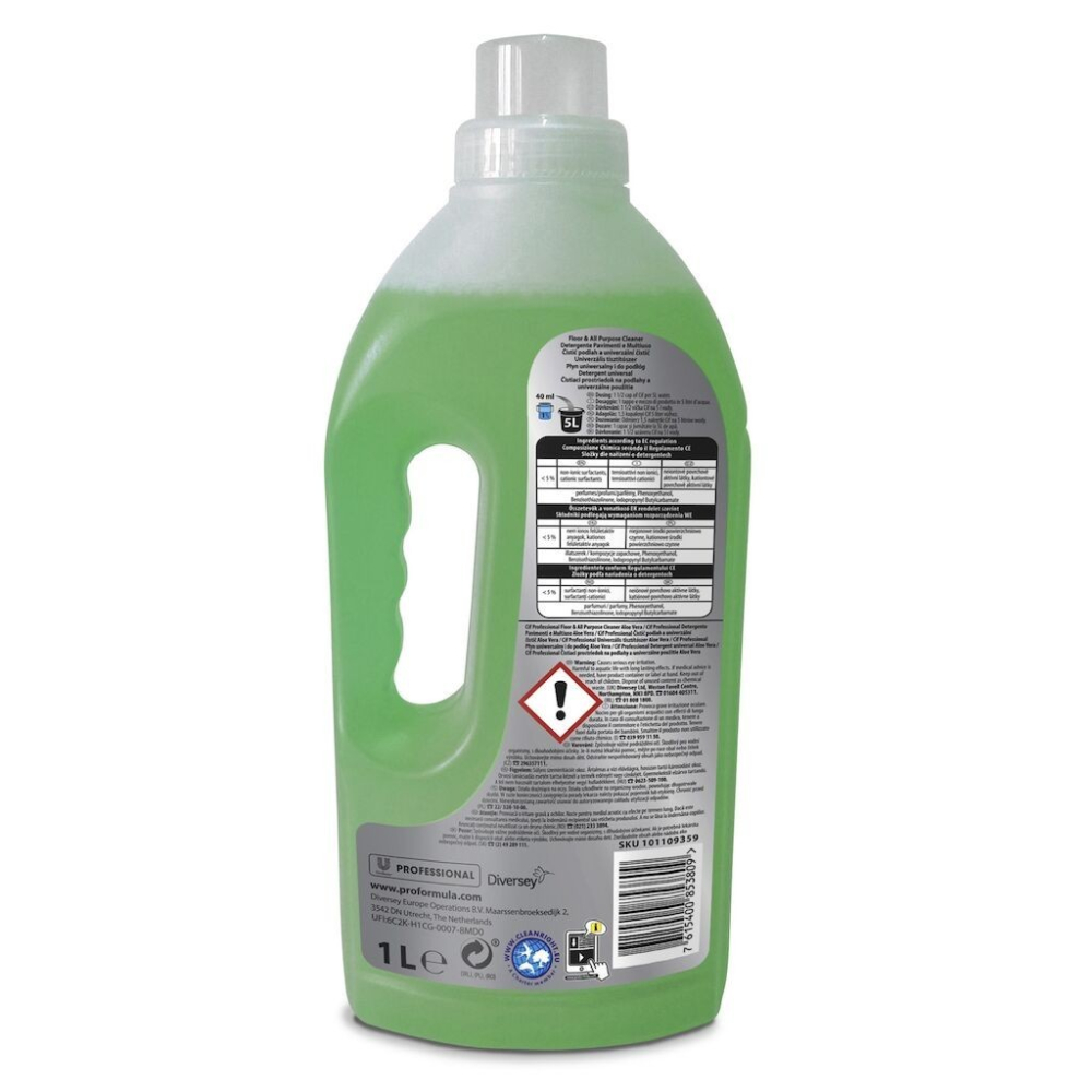 CIF Professional Floor&amp;APC Aloe Vera - Detergent Pardoseli si Multiple Suprafete 1L [3]