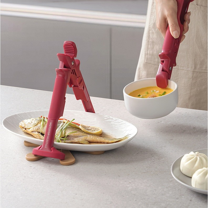 Cleste Anti-Oparire, Rezistent la Temperaturi Ridicate, 24 x 6.5 cm, Rosu [9]