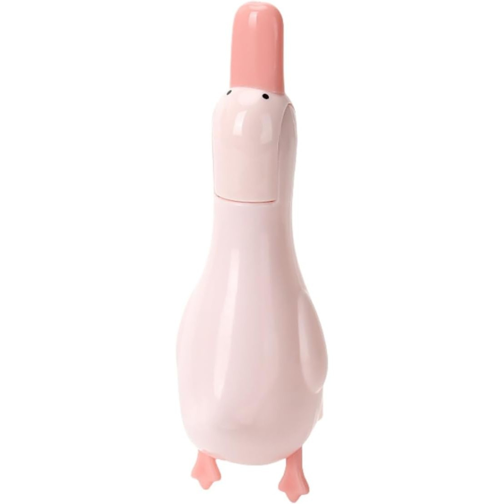 Cleste Multifunctional, 2in1, Cleste pentru Parul Cazut si Mini Racleta pentru Depuneri, din ABS, Model Rata, Roz [6]