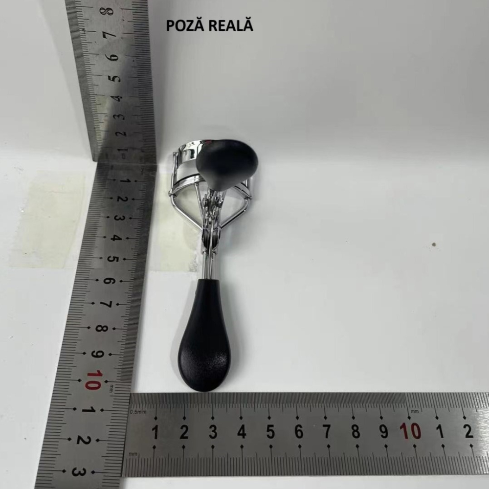 Cleste pentru Curbarea Genelor Alungire, Arginitu, Manere Negre [4]