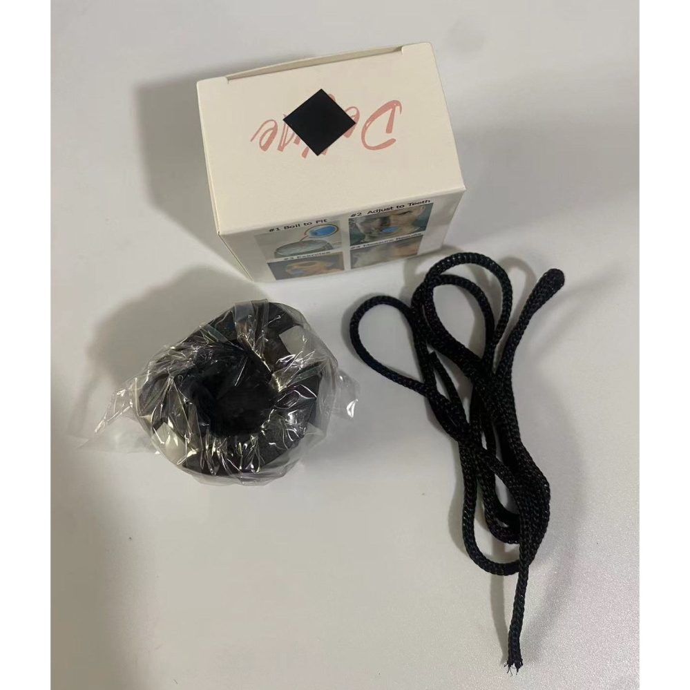 Dispozitiv de Tonifiere Faciala, din Silicon, Corectare Mandibula/Maxilar, Negru [5]