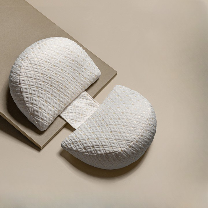 Set Perna pentru Gravide, Husa Detasabila, Utilizare in Forma H si U, Reglabila, Latime Ajustabila, Proactive, Crem [2]