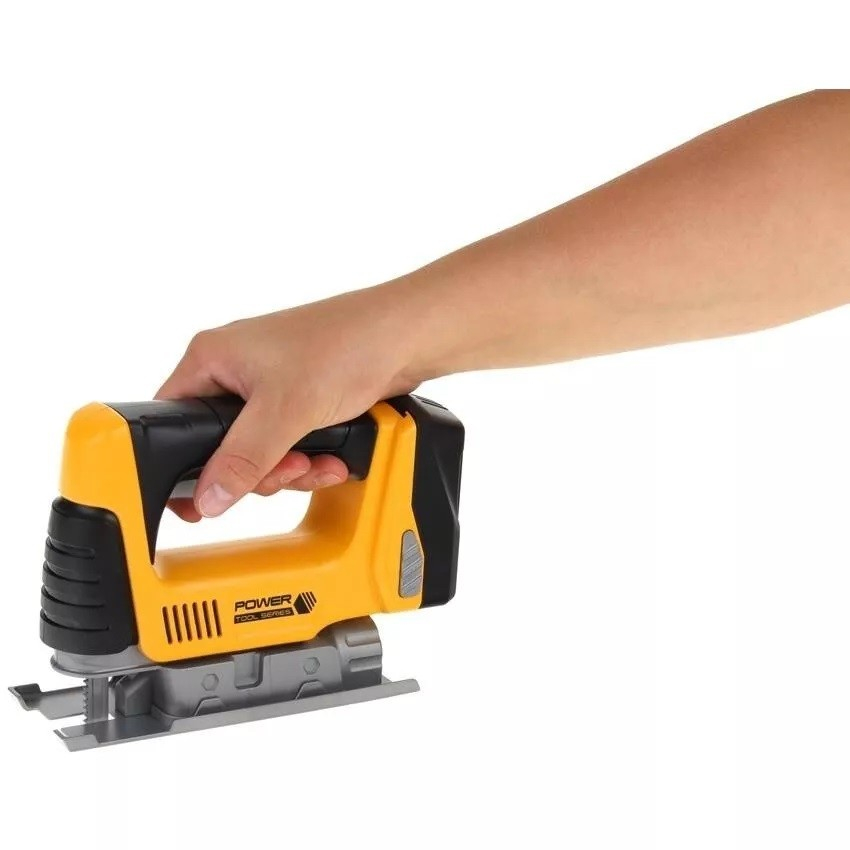 Jucarie Fierastrau Pendular pentru Copii, Material Plastic, Interactiv, Distractiv, 19.5x18x6.5 cm, Portocaliu [9]