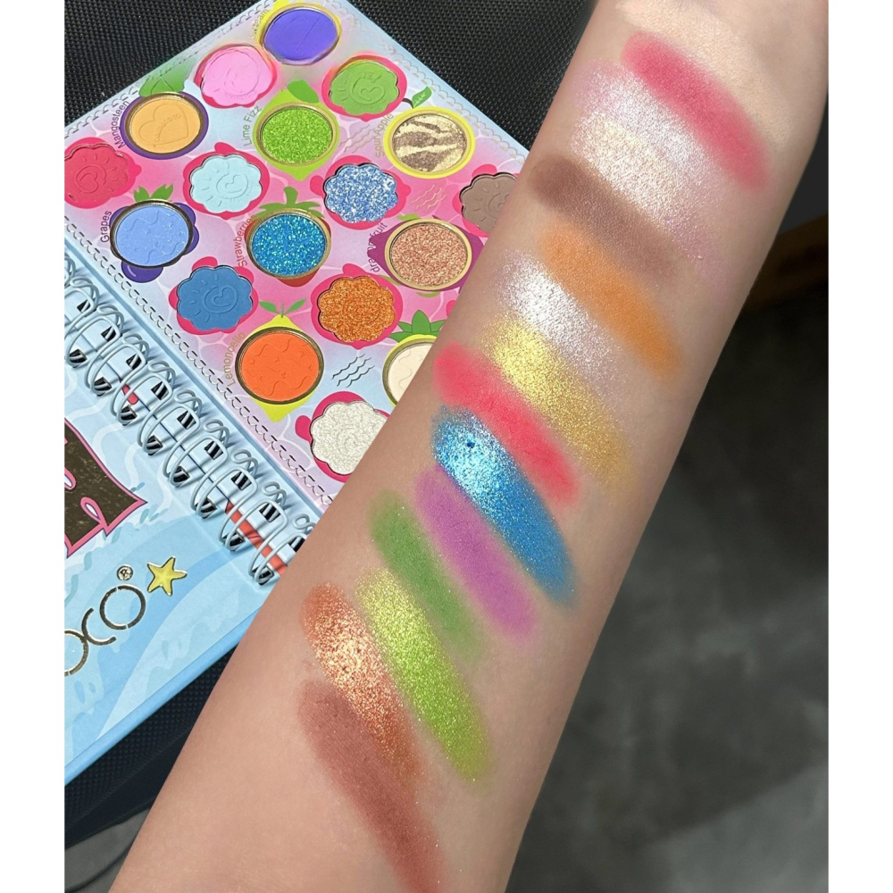 Palete de Machiaj, KEVIN &amp; COCO, Colour Fruit Party, Fard de Pleoape, 20 culori, 15.3 x 17.4 x 1.2 cm [6]