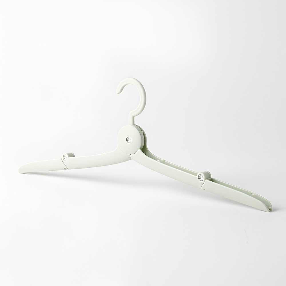 Umeras Pliabil de Calatorie, Mini Cuier Portabil pentru Haine, Suport de Uscare, 14x7x1.4cm, Verde [6]