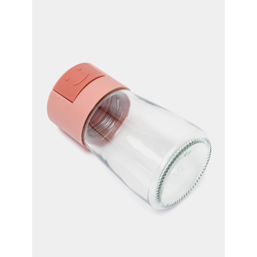 Dozator Condimente, din Stilca, 180 ml, Rezistenta la Umidiate, 11.3 x 6.4 cm, Masura 5g, Roz [3]