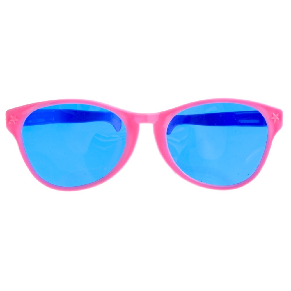 Ochelari Deghizare, Marime Exagerata, din Plastic, 26 x 9 cm, Roz [2]