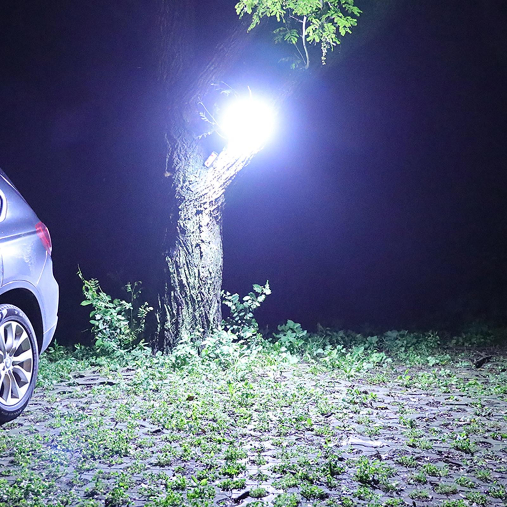 Lampa Portabila, Incarcare Solara + USB, Afisaj Inteligent al Bateriei, Raza de Actiune 32 mp, 6x9x11 cm, 3 Moduri, Negru [2]