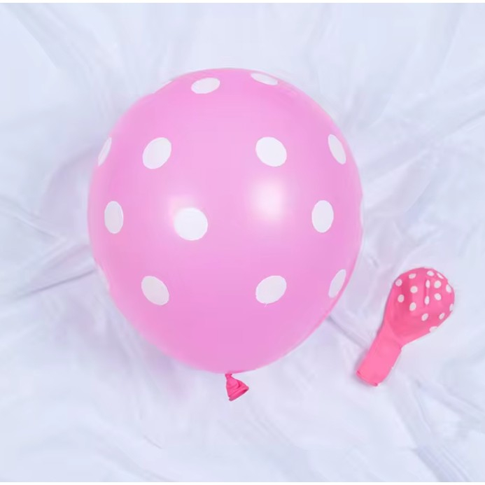 Set 10 Baloane din Latex, Model Party Buline, 2x Albastru, 2x Verde, 2x Mov, 2x Roz, 2x Rosu, 23 cm, 1.4g [3]