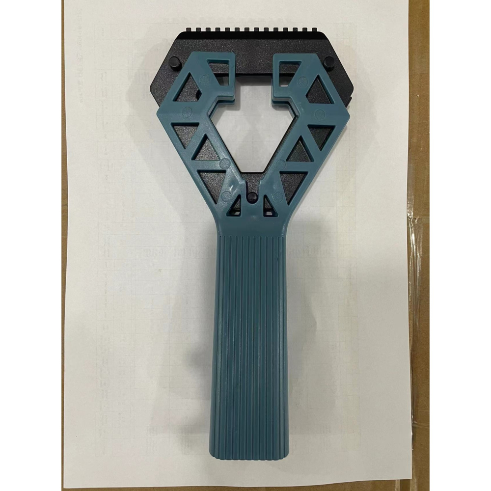 Racleta Auto pentru Zapada cu un Capat, Universala, Deszapezire Masina, cu Maner, Ergonomic, Detasabila, pentru Geamuri si Caroserie, Usor de Utilizat, 23.5x4.3 cm, Albastru [2]