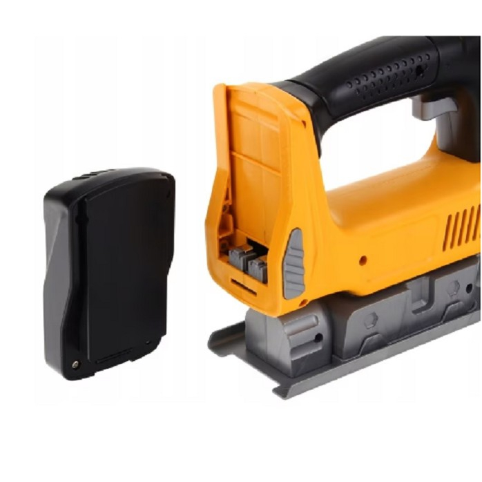 Jucarie Fierastrau Pendular pentru Copii, Material Plastic, Interactiv, Distractiv, 19.5x18x6.5 cm, Portocaliu [3]