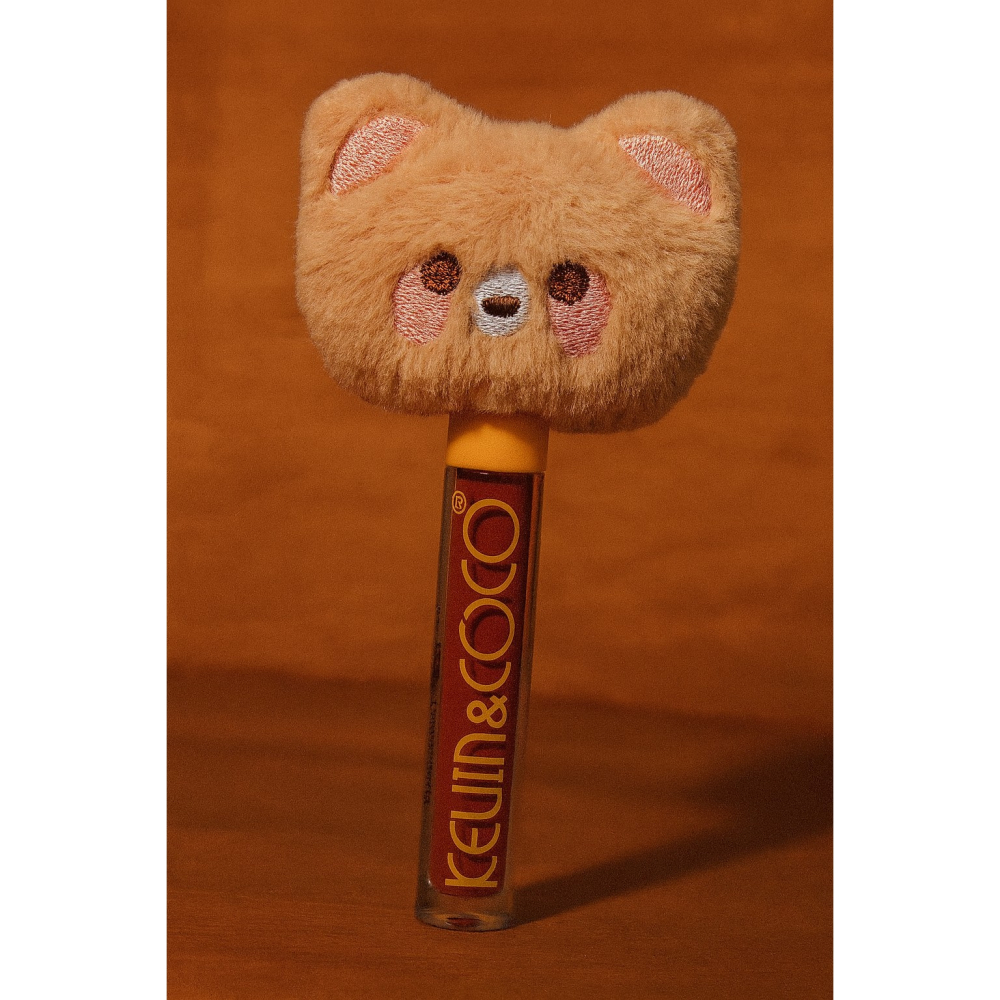 Luciu de Buze, Kevin&amp;Coco, Animat de Plus, Model Ursulet, Maro [2]