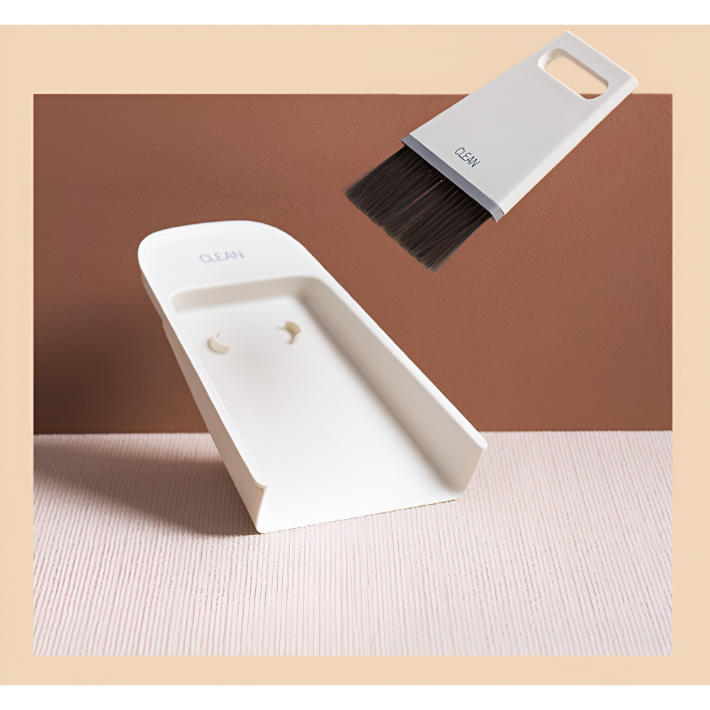 Set Mini Matura si Faras, Uz Casnic, Doua Perii, pentru Birou, Bucatarie, Casa, 19.5x13.8x3.6 cm, Gri [5]