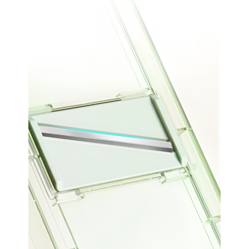 Feliator Multifunctional, 6 in 1, pentru Fructe si Legume, 9 Piese, Maner, Lame de Inox, Recipient Stocare, Protectie Mana, ABS, 35x12x9.4 cm, Verde [5]