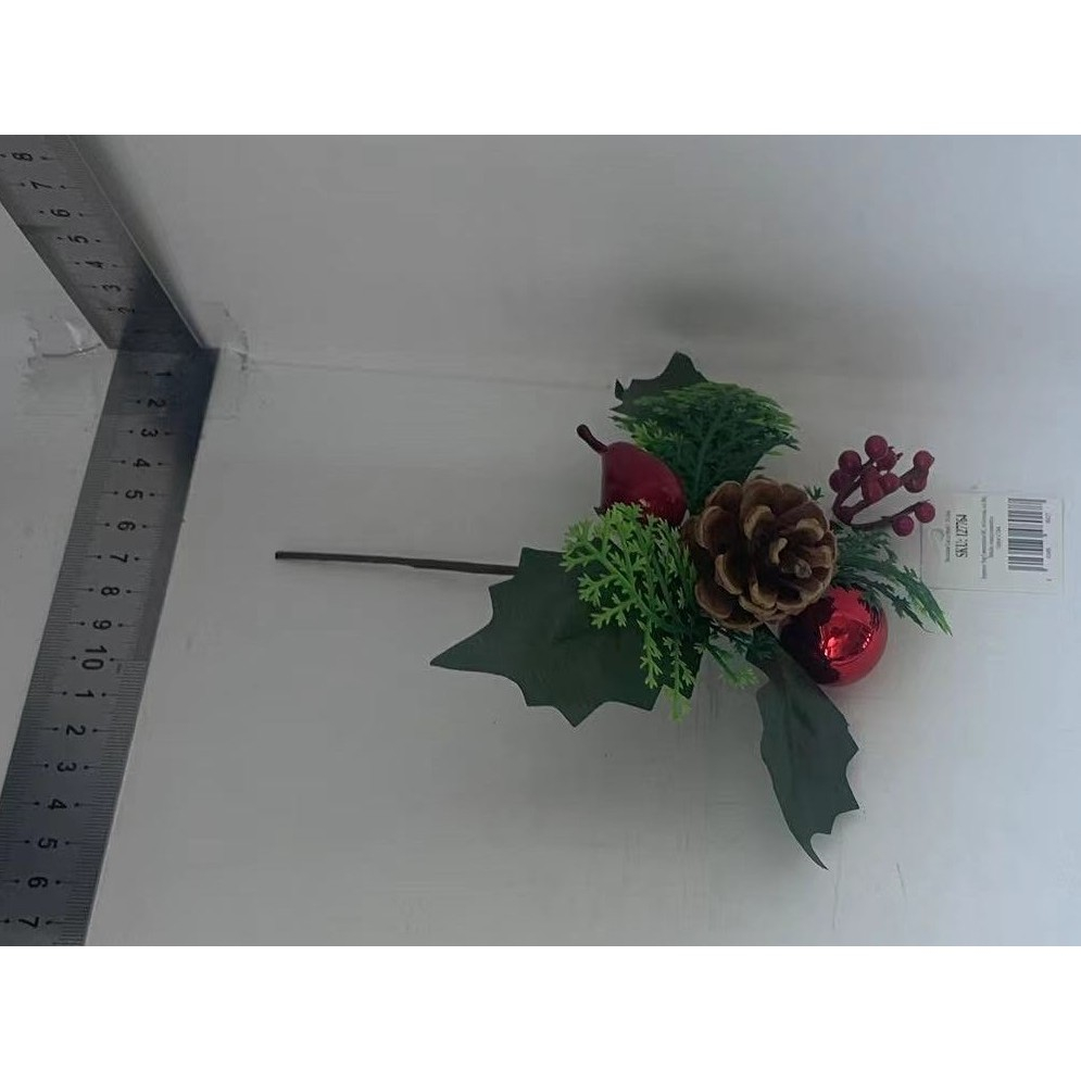 Decoratiune de Craciun, 15 x 23 cm, Model Buchetel 1, Multicolor [4]