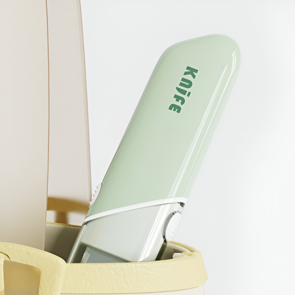 Cutit de Fructe Multifunctional, Razatoare, Curatator Fructe-Legume, Deschizator de Sticle, 18.1x3.8x2cm, Verde [2]