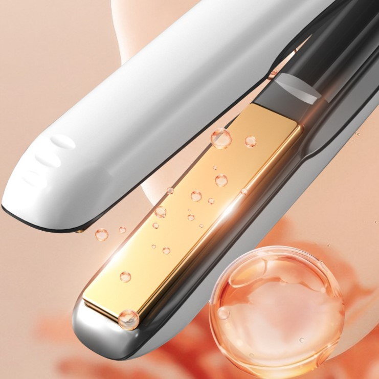 Placa de Par fara Fir, Adaptor Tip C, 4 Trepte de Temperatura, Tensiune 5V, Capacitate Baterie 5000 mAh, Indreptat, Ondulat, 23.5x3.3x4.5 cm, Alb [6]