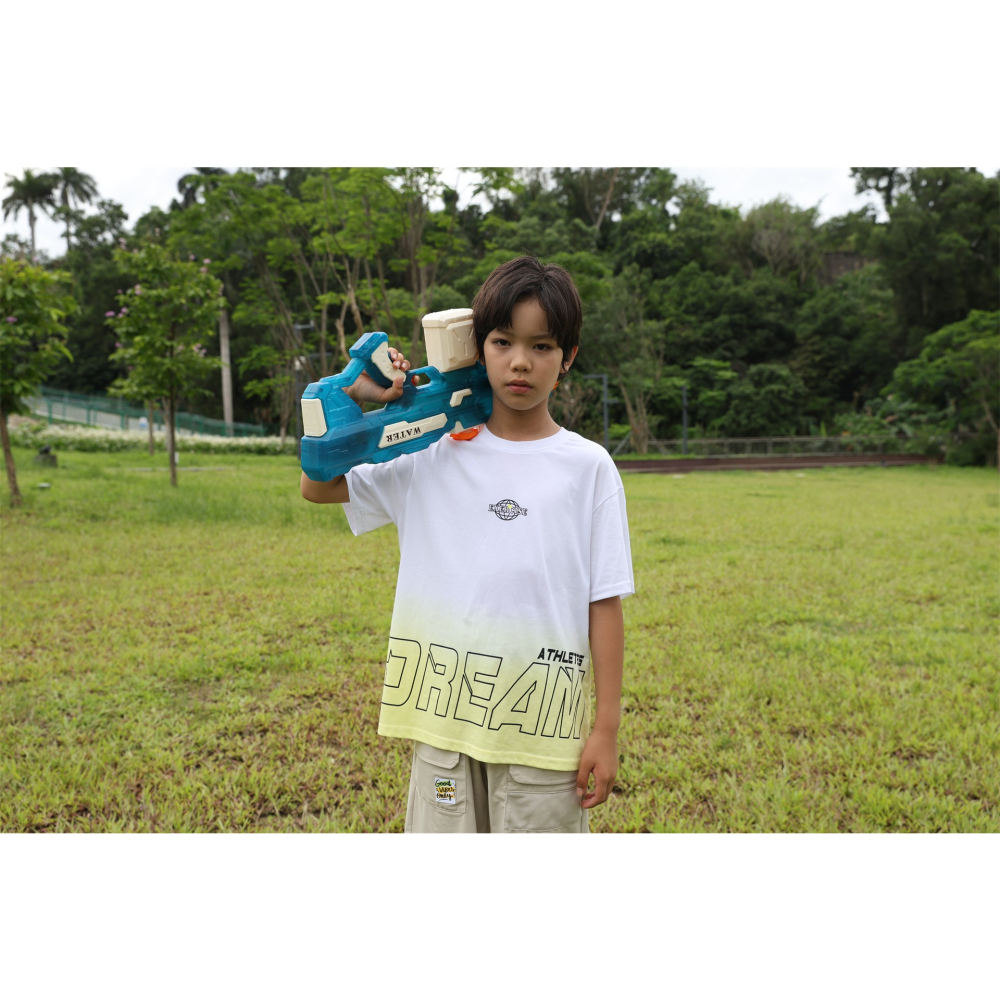 Pistol cu Apa Electric, +6 Ani, Rezervor 650 ml, Incarcare USB, din Plastic, 59 x 23 x 6 cm, Albastru [7]