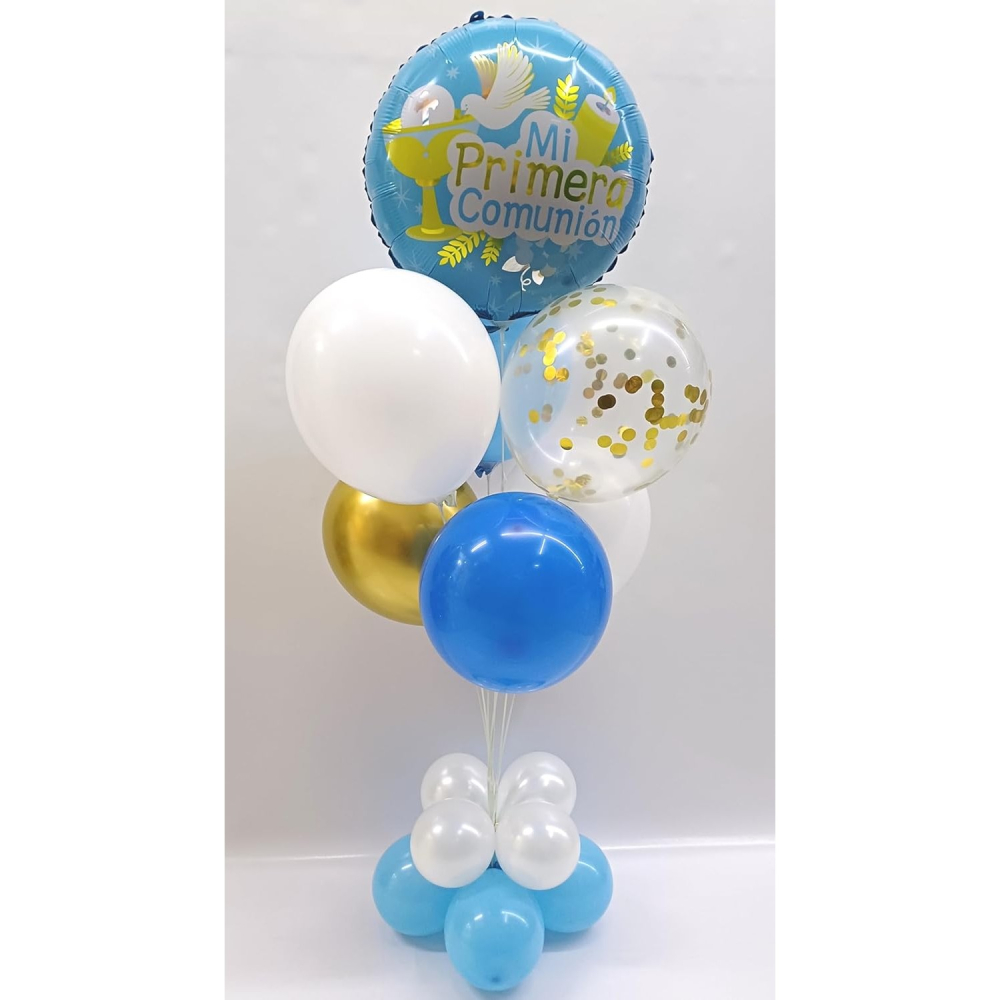 Suport pentru Baloane, cu Patru Straturi, pentru 9 Baloane, 80 cm, Transparent [3]