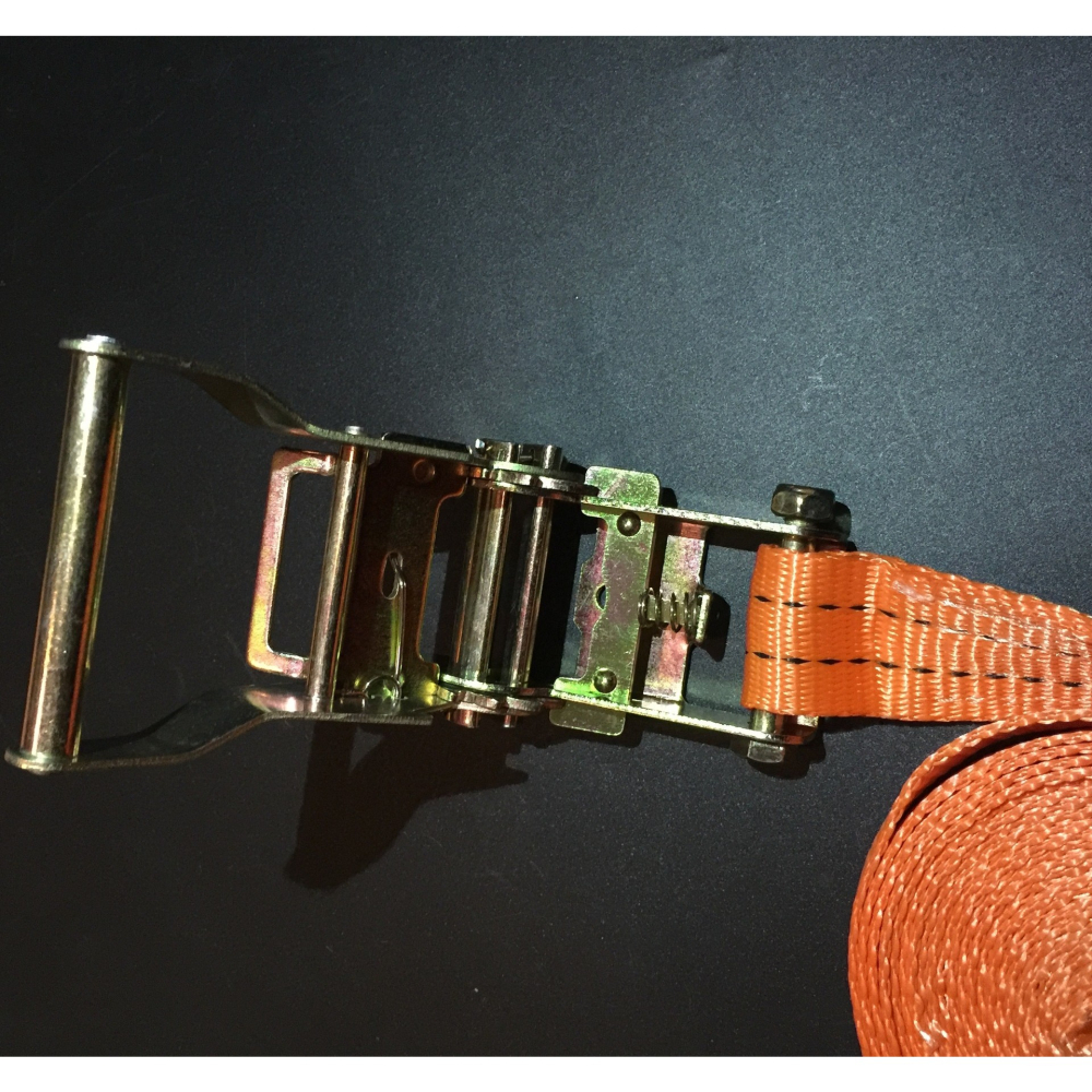 Chinga Ancorare cu Clichet, 10 m Lungime, 5 cm Latime, Portocaliu [4]