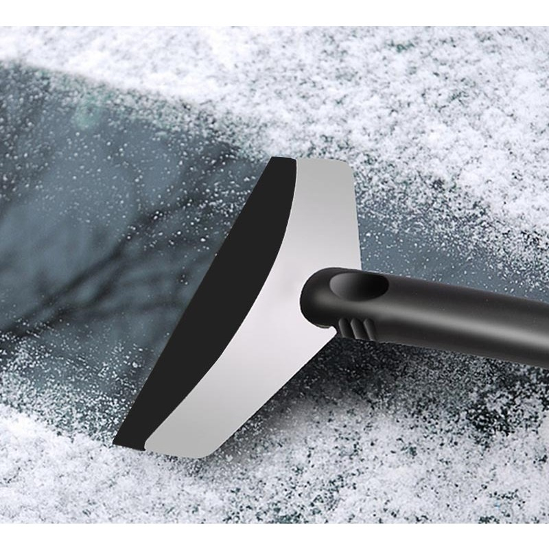 Racleta pentru Masina, pentru Deszapezire, din ABS si Otel Inoxidabil, 17 x 11 cm, Negru [5]