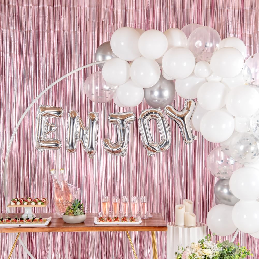 Balon Folie Metalizata Litera E, 80 cm, Umflati cu Heliu sau Aer, Ambalaj Individual, Pai inclus, Argintiu [2]