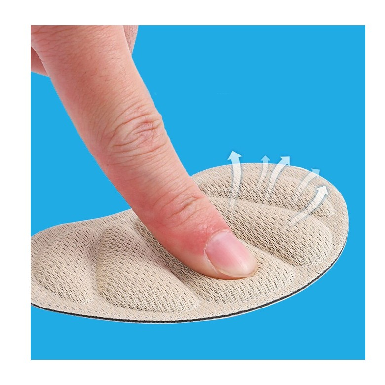 Branturi pentru Incaltaminte, din Spuma, Universal, Protectie Calcai, Reglare Numar, 6 mm Grosime, Adeziv, Bej [2]