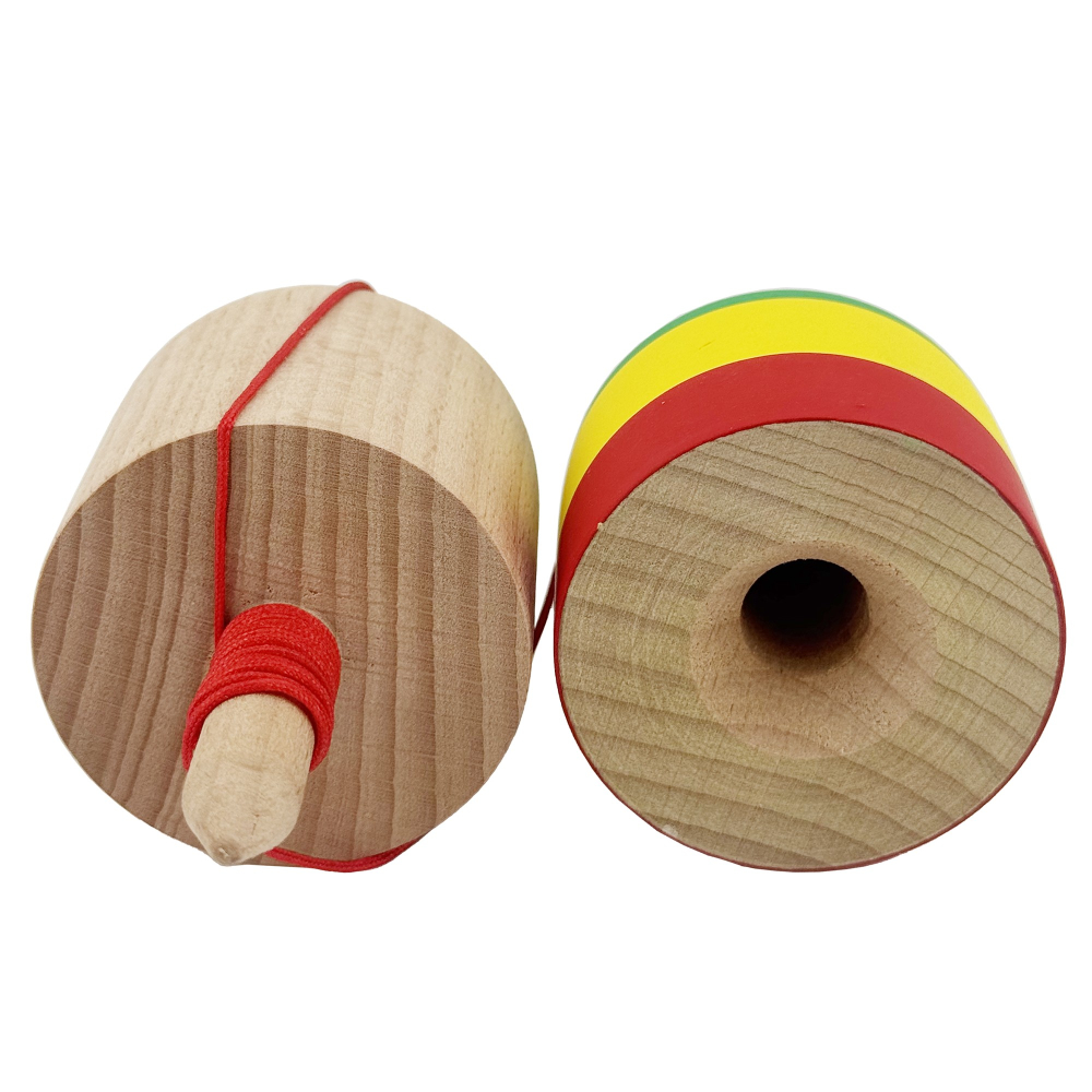 Kendama Pill X Originala, Profesionala Model Rubber Grip Pilula, din Lemn, Varsta 9+, Ata 62/65 cm, 11 x 5 x 5 cm, Verde/Galben/Rosu [2]