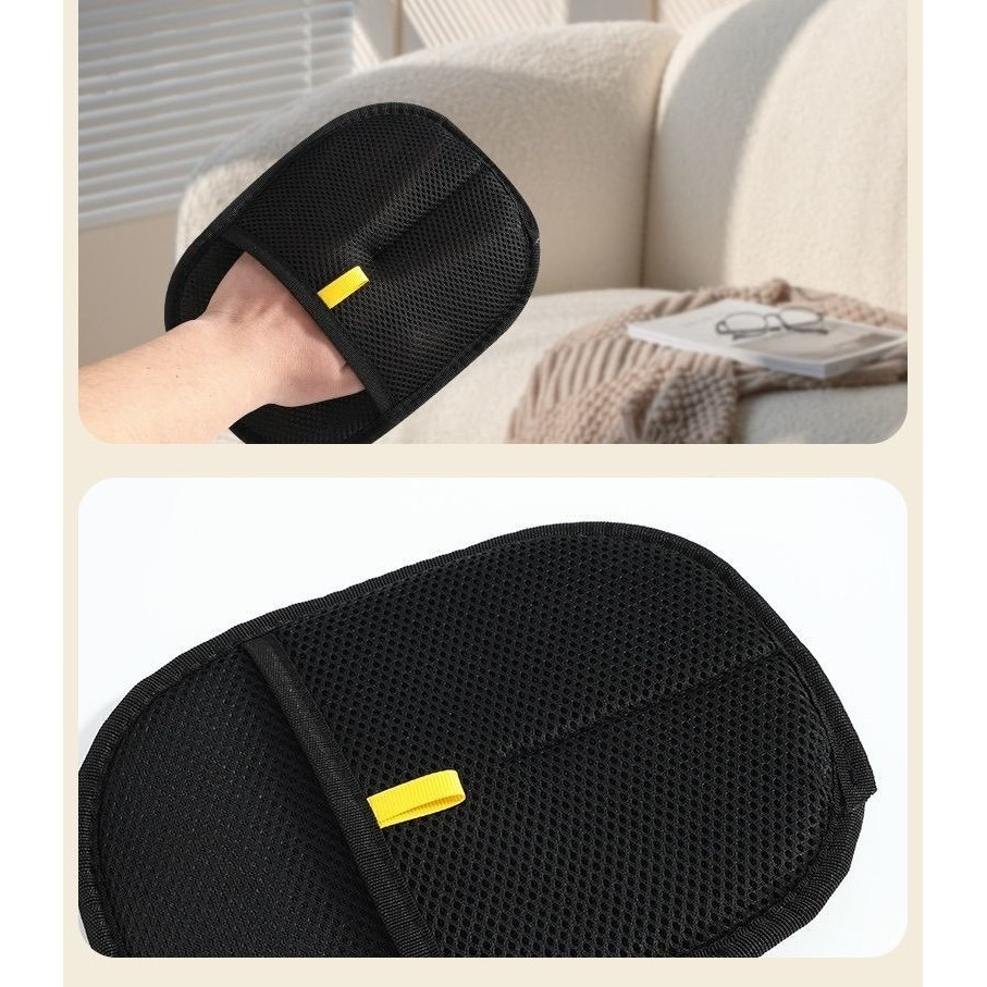 Manusa pentru Indepartarea Parului de Animale, din Panza, 24 x 16 cm, Negru [3]