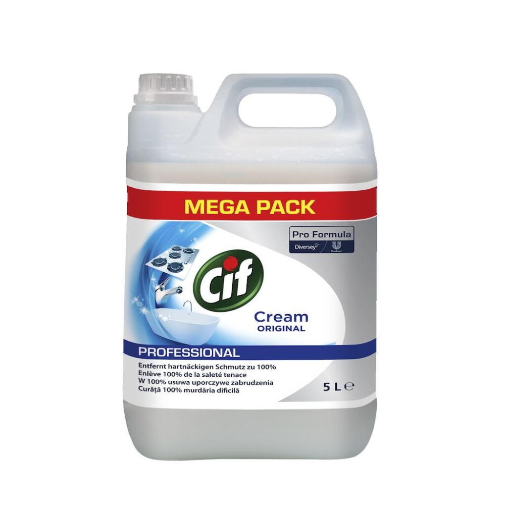 Pachet CIF Professional Cream - Crema de Curatare Non-Abraziva, 2×5 L [3]
