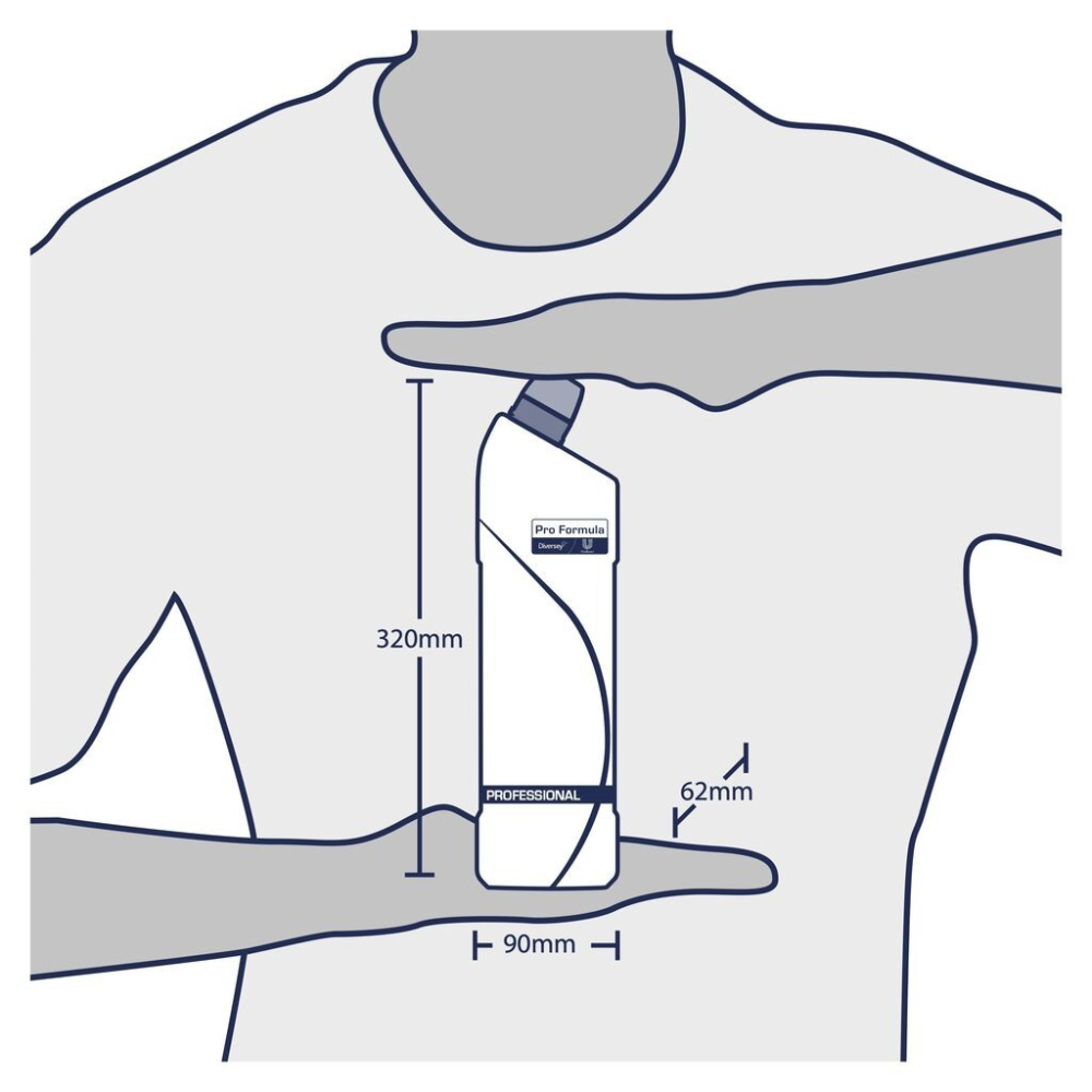 Pachet Domestos Professional Toilet Gel Ocean - Gel Dezinfectant pentru Toaleta, 12×1L [3]
