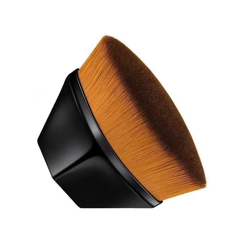 Pensula kabuki plata pentru fond de ten, negru [3]