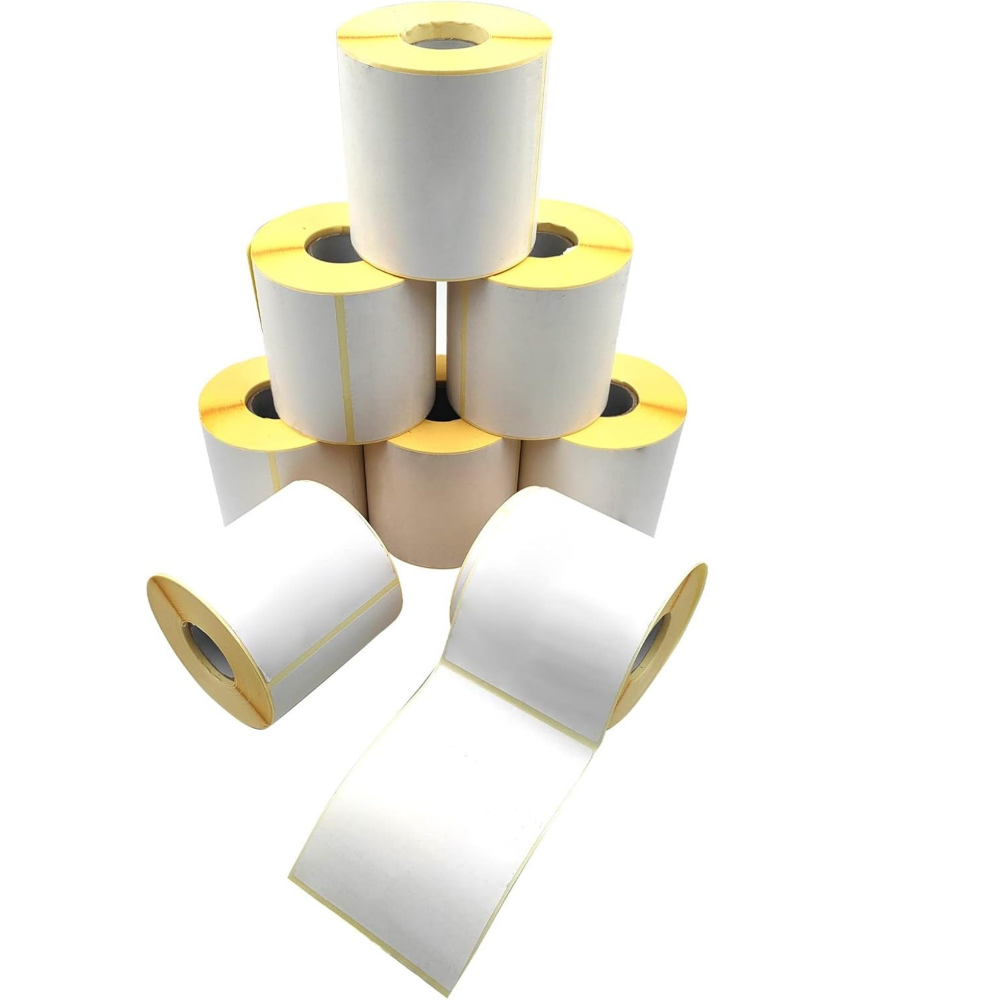 Set 18 Role Etichete Autoadezive Termice 100x150mm, 260 Etichete/Rola, Etichetare Rapida si Precisa [5]