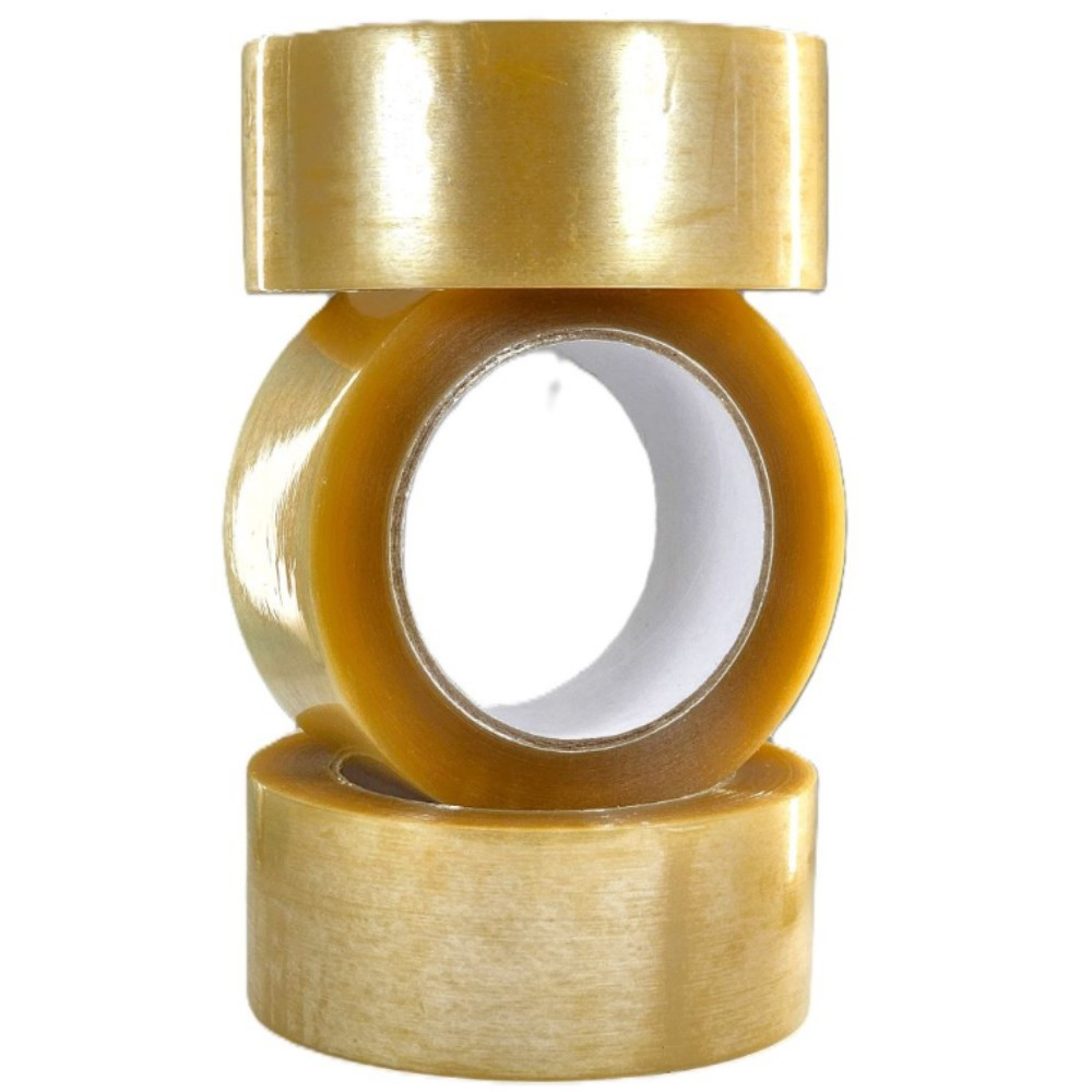 Set 36 Role Banda Adeziva Solventa, 48mmx60m, Ambalare, Sigilare, Rezistenta, Transparenta [3]