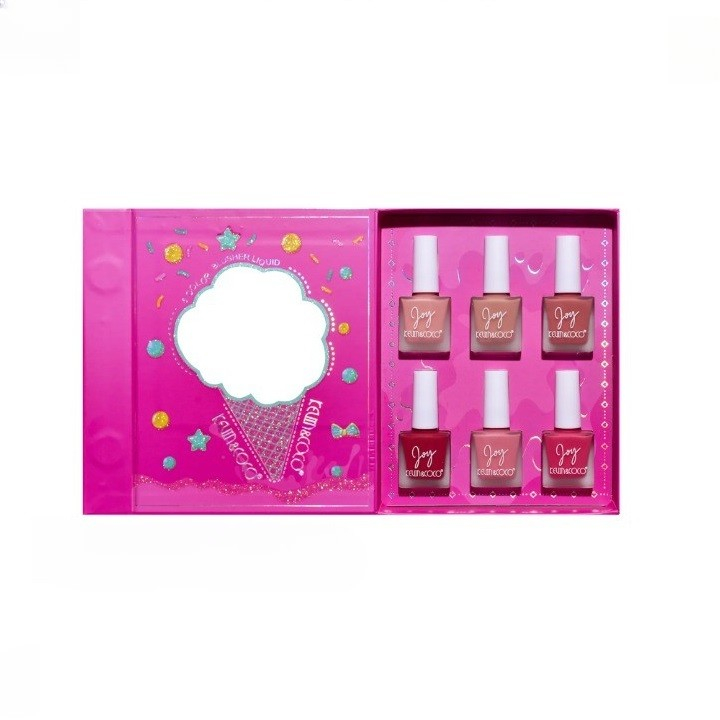 Set 6 Blush-uri lichide, Kevin&amp;Coco, Ice Cream, 19.1 x 15.1 x 3.4cm [7]