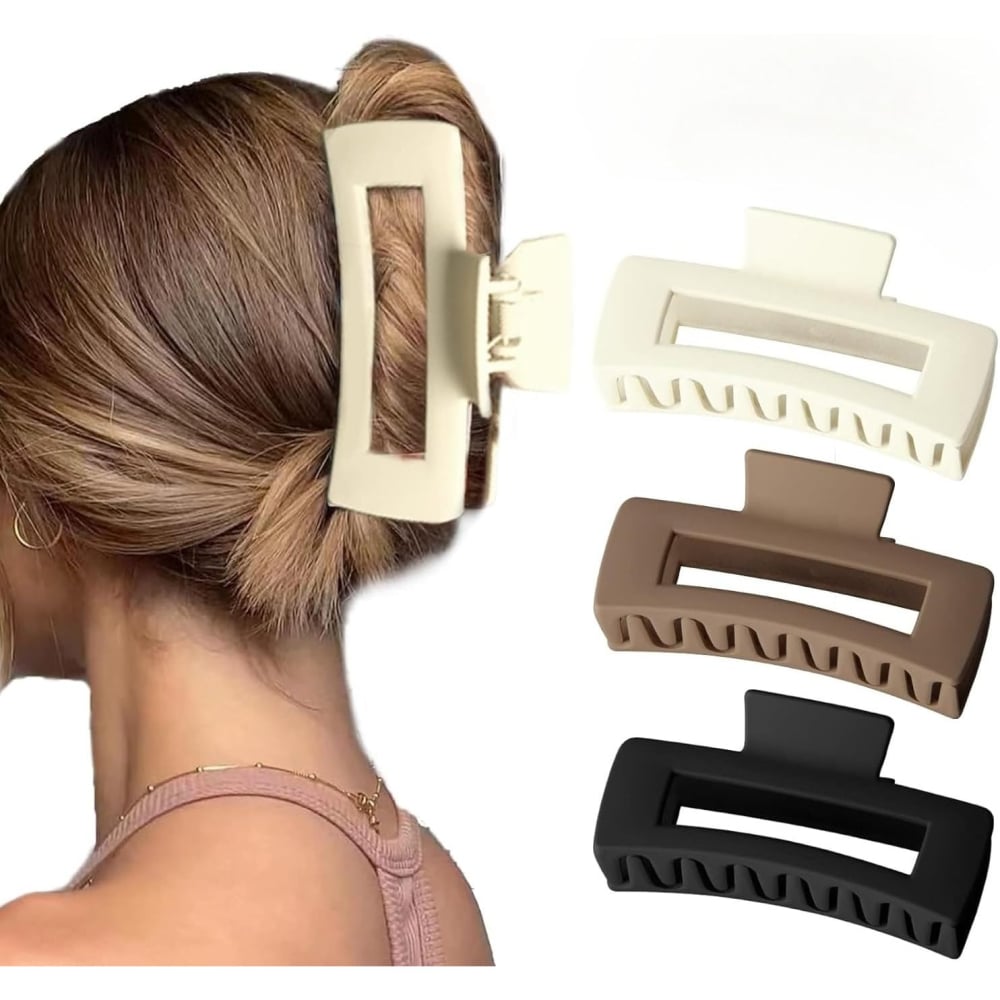 Set 6 Cleme de Par, Flippy, din Silicon Moale, Rezistent, 10.3 x 5 x 4.4 cm, Multicolor [7]