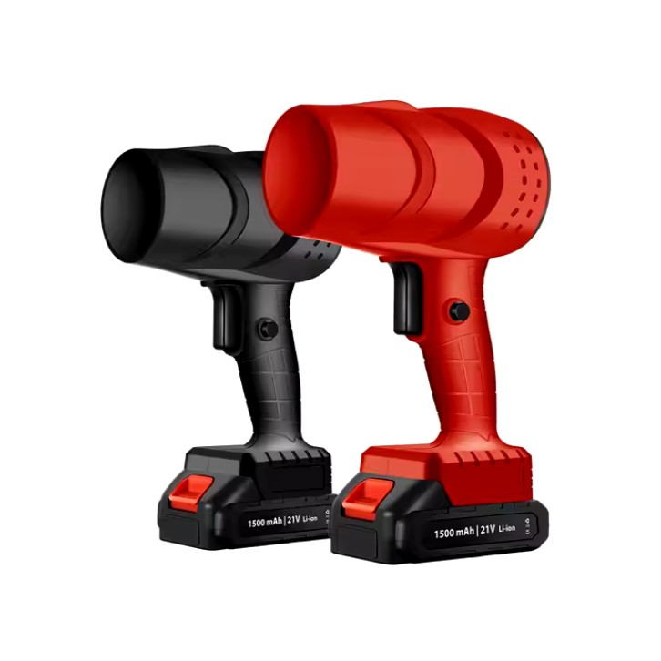 Suflanta de Aer Multifunctionala Portabila, Incarcare Auto, pentru Gratar, Masina, Indepartare Frunze si Praf, 1500 mAh, Viteta de Rotatie 25000 RPM, 2 Baterii de Li si Incarcator, Negru [11]