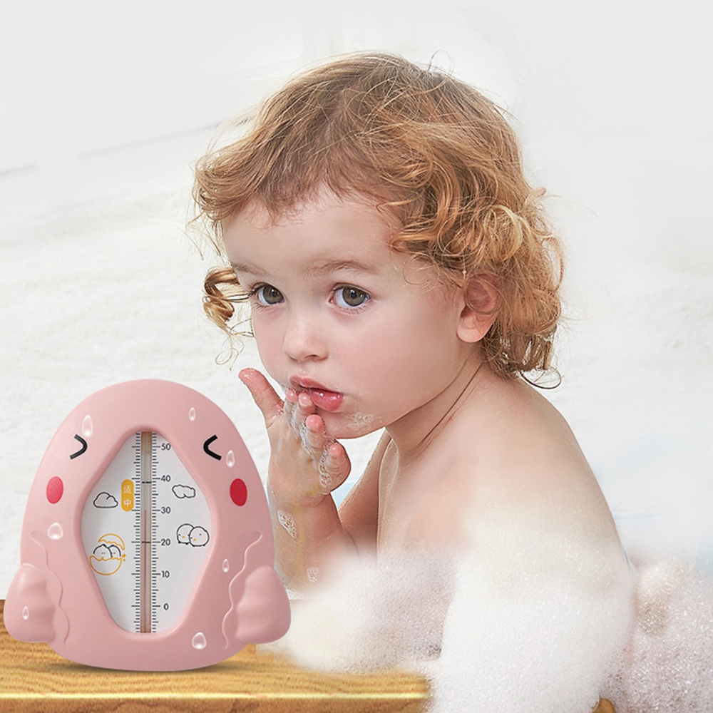 Termometru pentru Baie, Plutitor, Rezistent la apa, Multifunctional, Model Gaina, 10.5x10.5x2.5 cm, Roz [4]