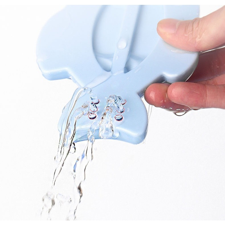 Termometru pentru Baie, Plutitor, Rezistent la apa, Multifunctional, Model Peste, 15.5x9.5x2 cm, Albastru [4]