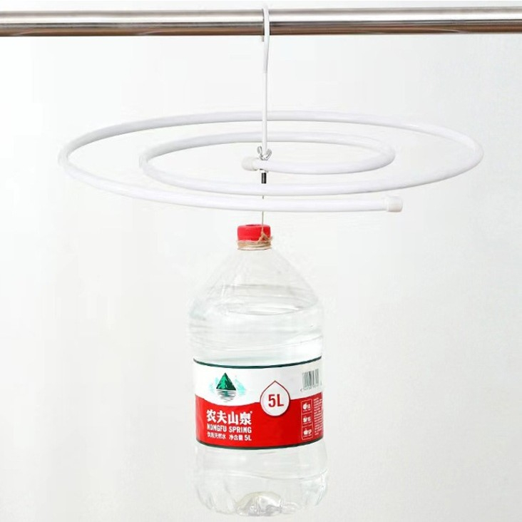 Uscator de Rufe Spiralat, Flippy, din Otel Inoxidabil de 10 mm, Detasabil, 40 x 43 x 18 cm, Alb [6]