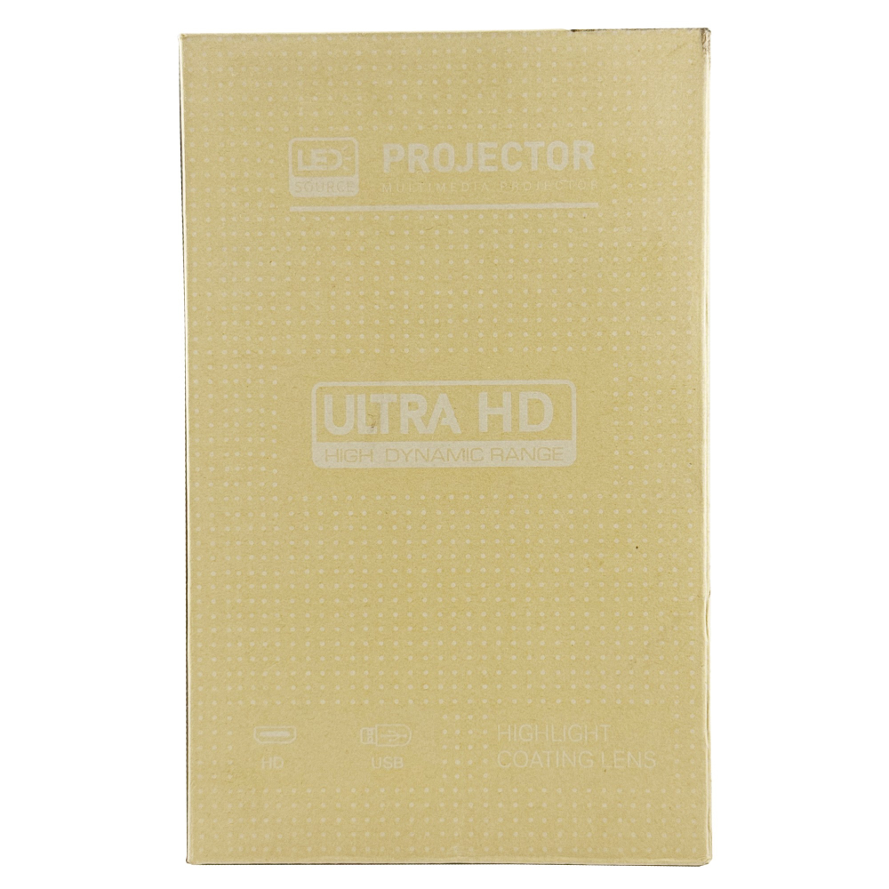 Video Proiector Portabil cilindric HY300, Inteligent, HD 1280×720, Wireless, Compatibil cu Android/iOS, AC, 19 x 11 x 9 cm, Alb [9]