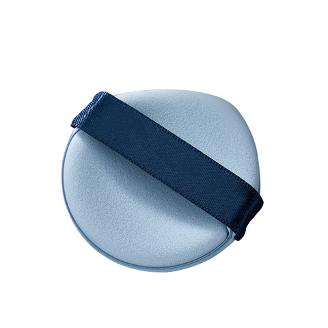 Accesorii Machiaj si Trimmere - Burete de Machiaj Triunghi Reutilizabili, Utilizare Umeda sau Uscata, 5.5 x 5.5 x 0.9 cm, Powder Puff, Albastru