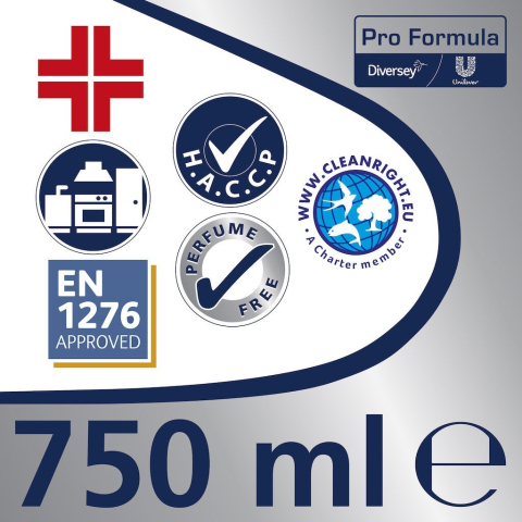 CIF Professional 2-in-1 Detergent Dezinfectant Lichid 0.75 L [4]