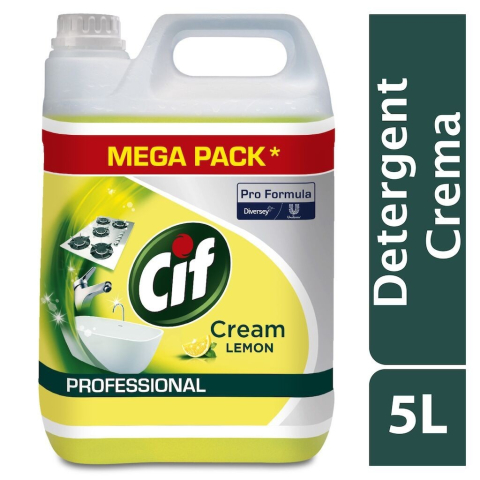 CIF Professional Cream Lemon - Crema de Curatare Non-Abraziva cu Lamaie 5 L [4]