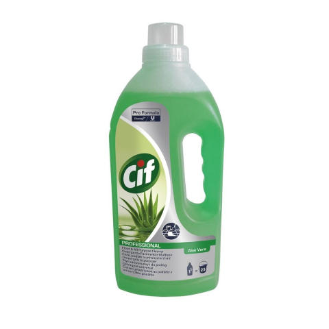 Produse Curatenie - CIF Professional Floor&amp;APC Aloe Vera - Detergent Pardoseli si Multiple Suprafete 1L