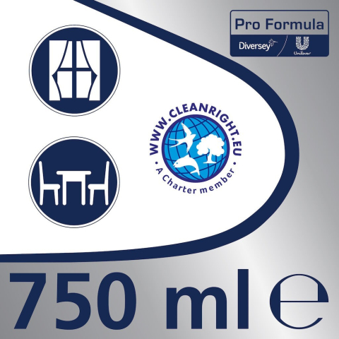 CIF Professional Glass &amp; Multi Surface - Detergent Geamuri si Suprafete 0.75 L [2]