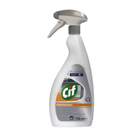 Produse Curatenie - CIF Professional Oven &amp; Grill Cleaner - Detergent pentru Cuptoare si Gratare 0,75 L