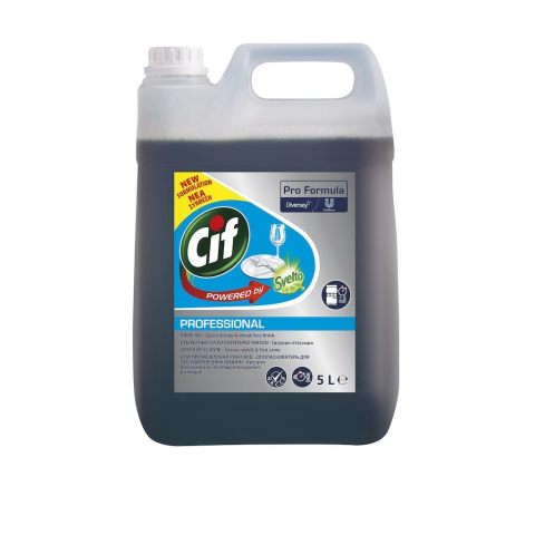 Produse Curatenie - CIF Professional Rinse Aid - Agent de Clatire pentru Masini de Spalat Vase 5 L