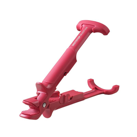 Ustensile pentru Bucătărie - Cleste Anti-Oparire, Rezistent la Temperaturi Ridicate, 24 x 6.5 cm, Rosu