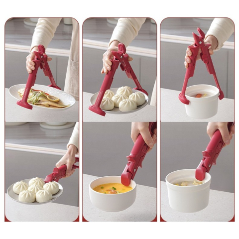 Cleste Anti-Oparire, Rezistent la Temperaturi Ridicate, 24 x 6.5 cm, Rosu [7]